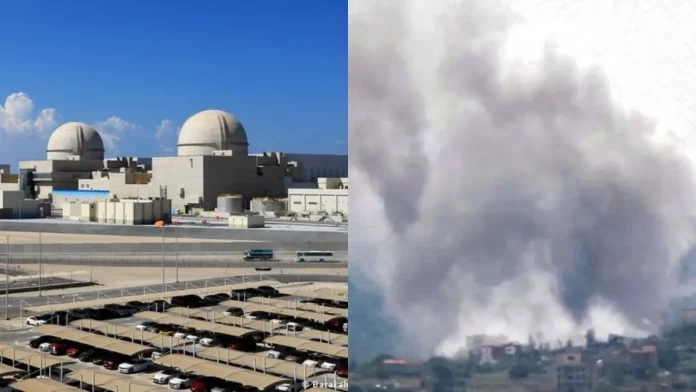 Drone strike sparks fire at UAE nuclear power plant in latest blow to Iran ceasefire Drone strike sparks fire at UAE nuclear power plant in latest blow to Iran ceasefire