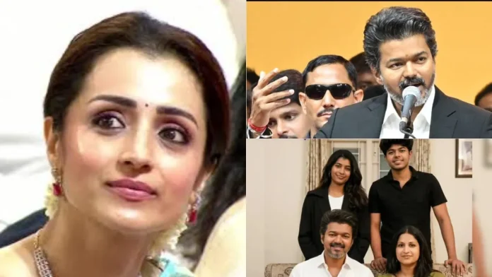 Trisha Joins Vijay Cabinet