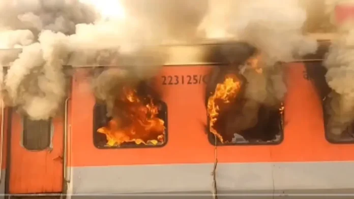 train Fire Accident train Fire Accident