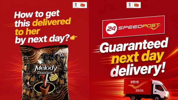 Speed Post campaign with a new meme Speed Post campaign with a new meme