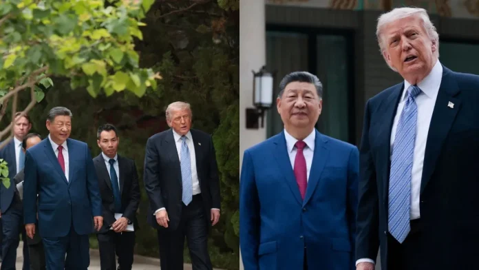 Trump's visit to China