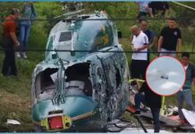 Helicopter Crash: షాకింగ్ వీడియో: హర్మూజ్ జలసంధిలో కూలిన హెలికాఫ్టర్.. 14 మంది దుర్మరణం! Saudi Aramco Helicopter Crash