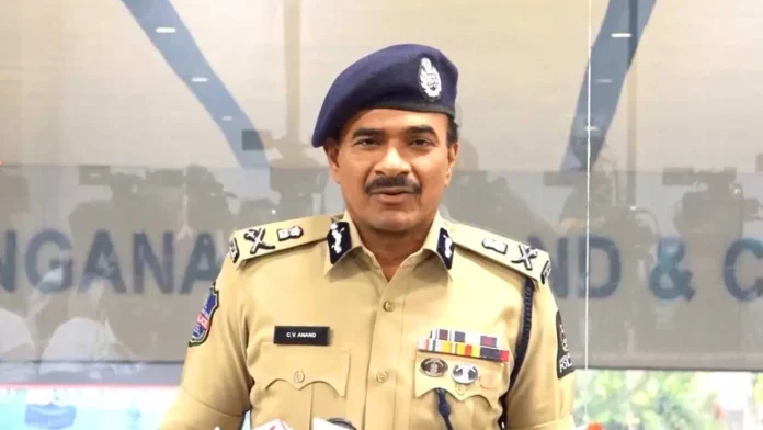CV Anand DGP in Telangana CV Anand DGP in Telangana