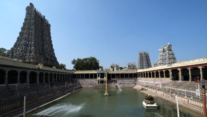 Madurai Meenakshi Temple lands.