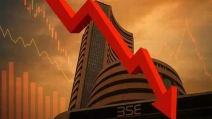 Bloodbath in stock markets: Rs 8 lakh crore wiped out