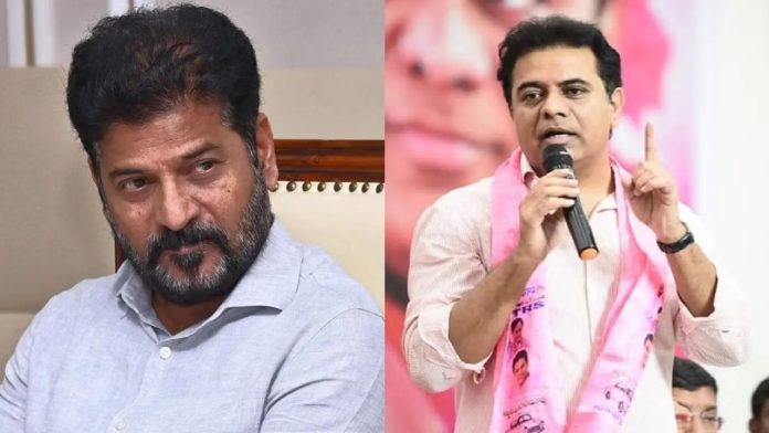 KTR issues legal notices to CM Revanth Reddy