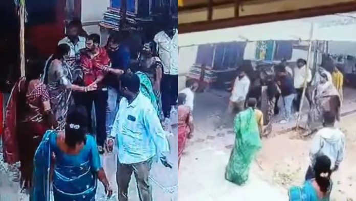 Wife attacks husband