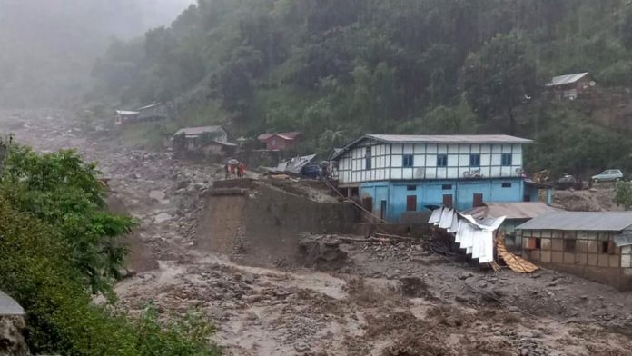 Arunachal flash flood