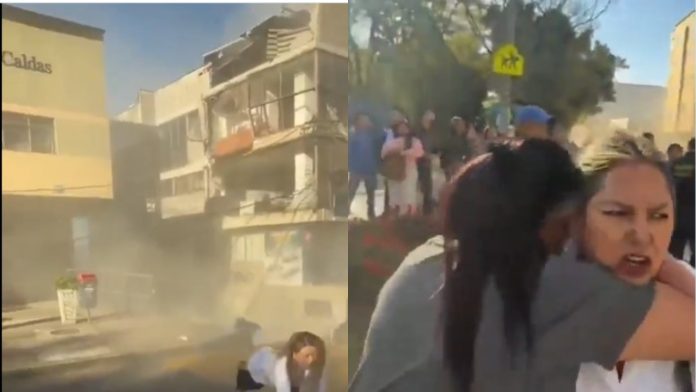 A powerful magnitude 7.4 earthquake hits Colombia