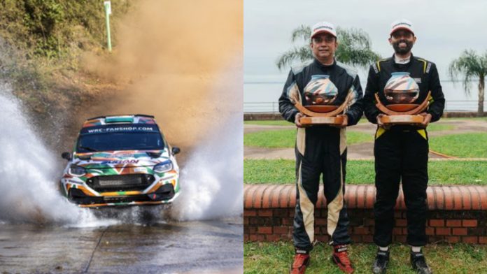Naveen, Musa complete WRC3 podium hat-trick in Paraguay