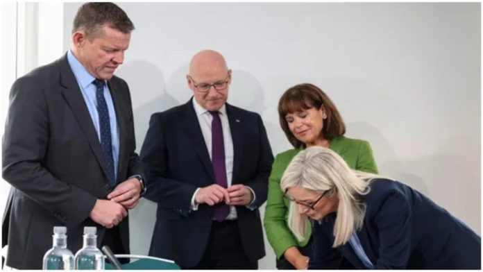 Historic agreement by leaders of Scotland, Wales, and Northern Ireland.