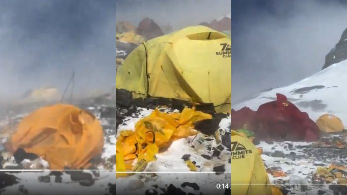 Everest turned into a 'dumping ground for toxic waste'