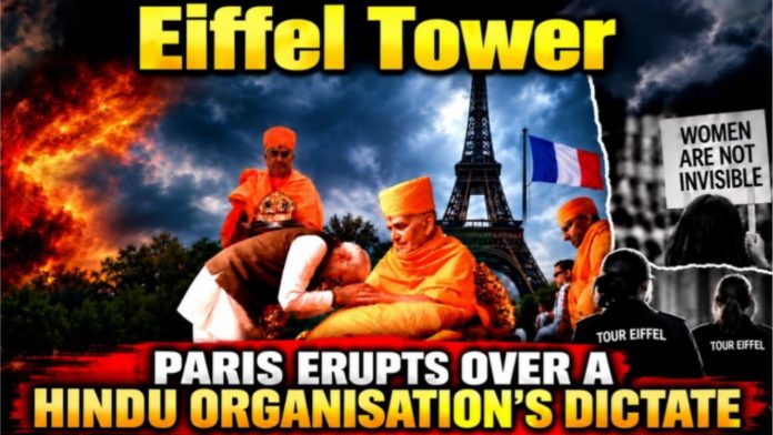 Eiffel Tower closes over concerns for female staff during Hindu group's visit